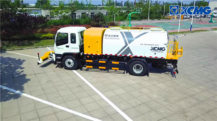 XCMG official new 8 ton clean truck high pressure cleaner XZJ5181GQXD5 price